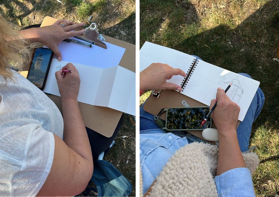 Les jardins du phare de l'espiguette peuvent accueillir les associations artistiques souhaitant créer en pleine nature.